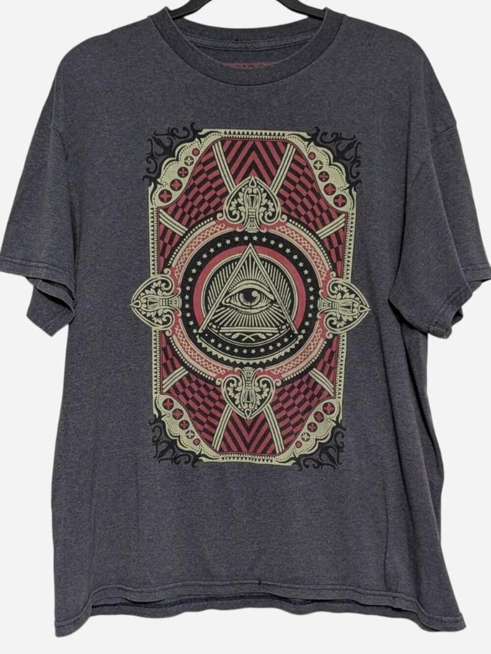 Tony Hawk "All Seeing Eye" Playing Card Graphic Tee